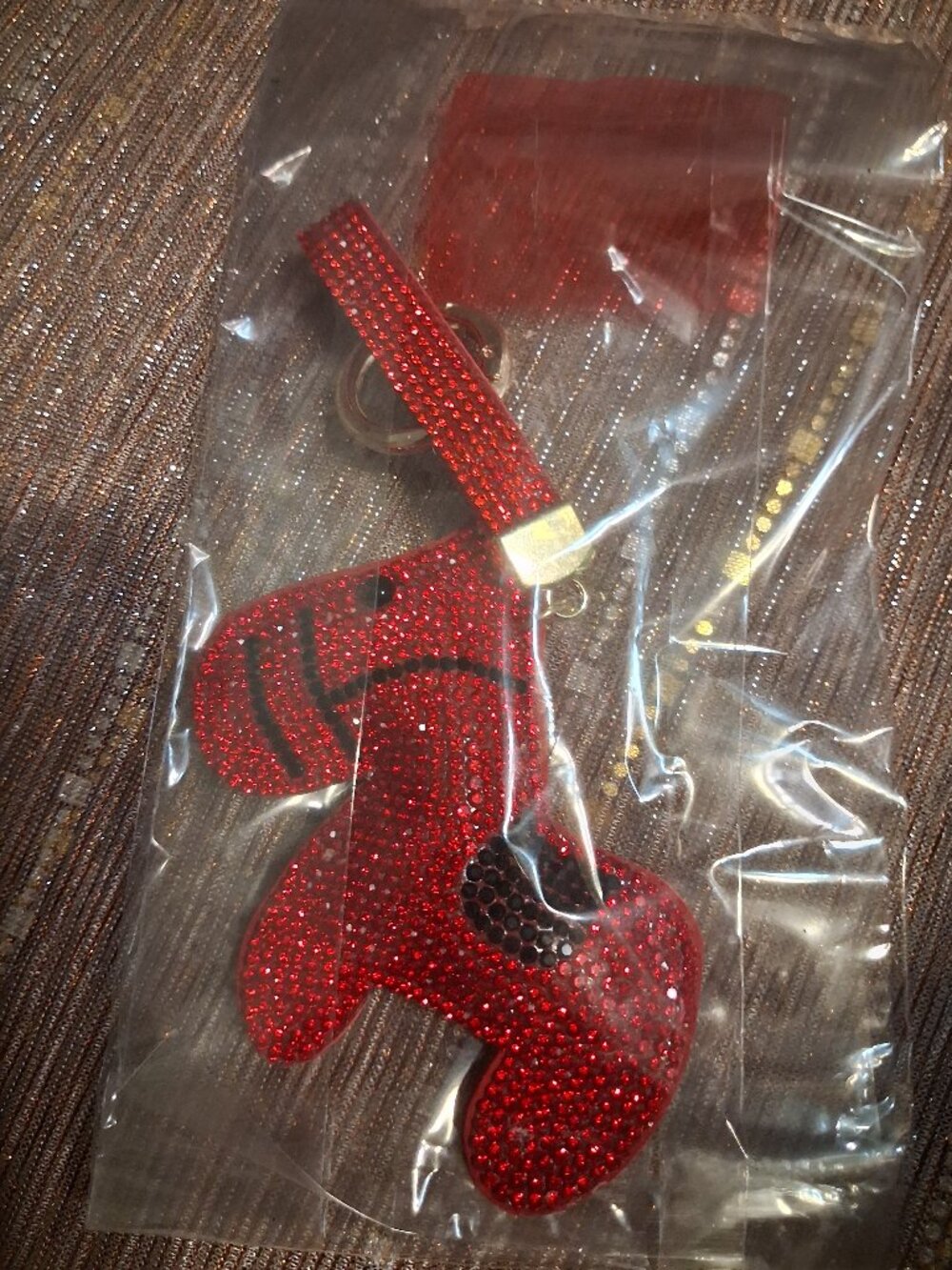 Red horse key chains